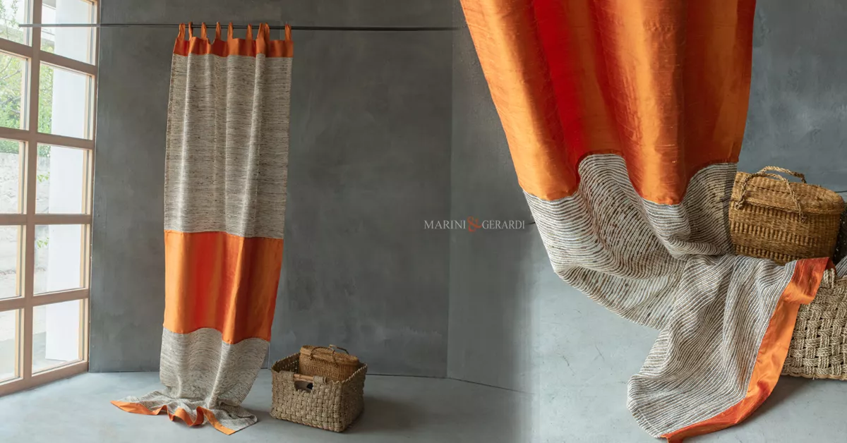 negozi tende treviso tendaggi per interni in lino o seta