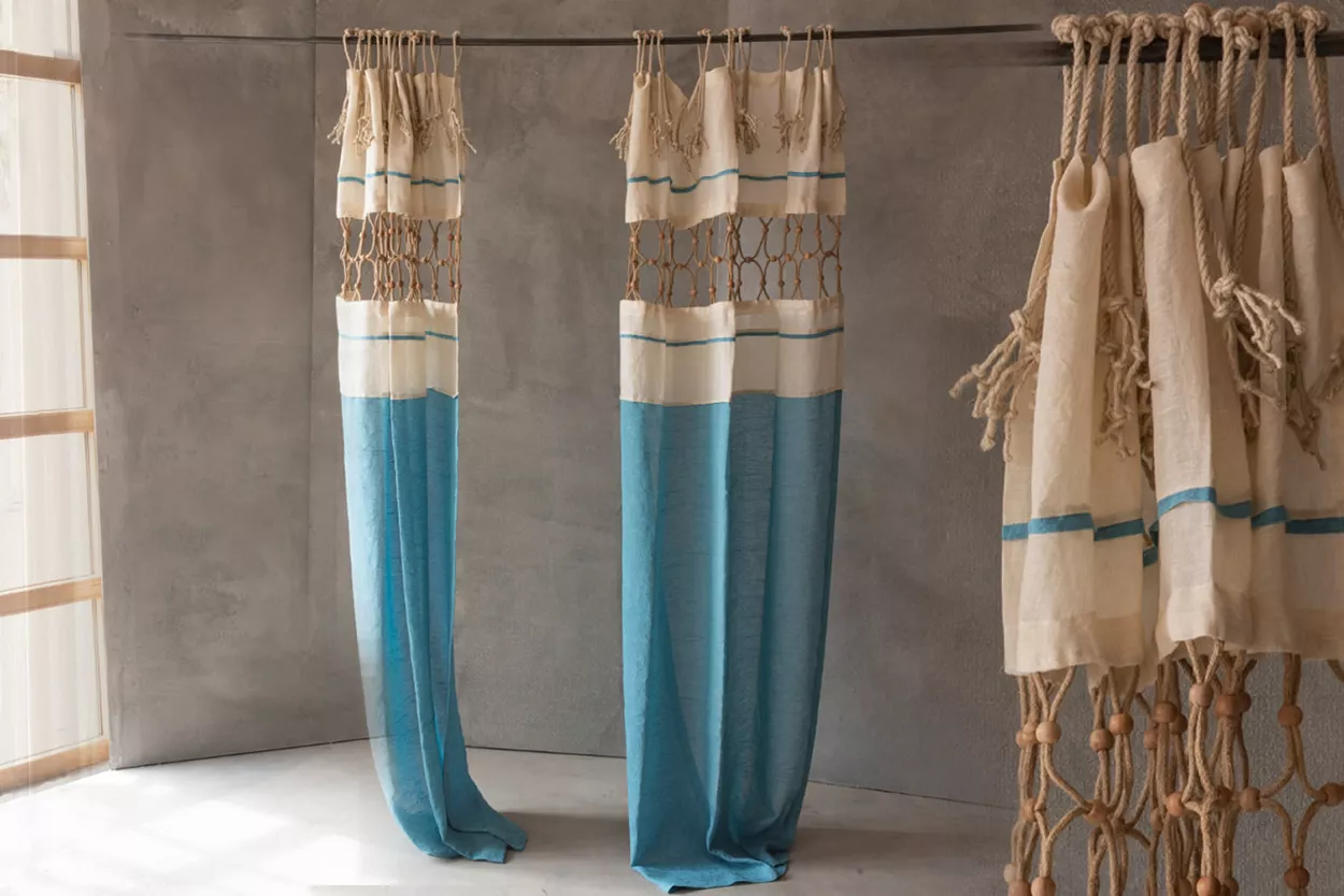 tende interni brescia e provincia su misura in lino