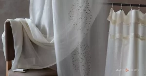 tende pavia tendaggi in puro lino con doppio telo