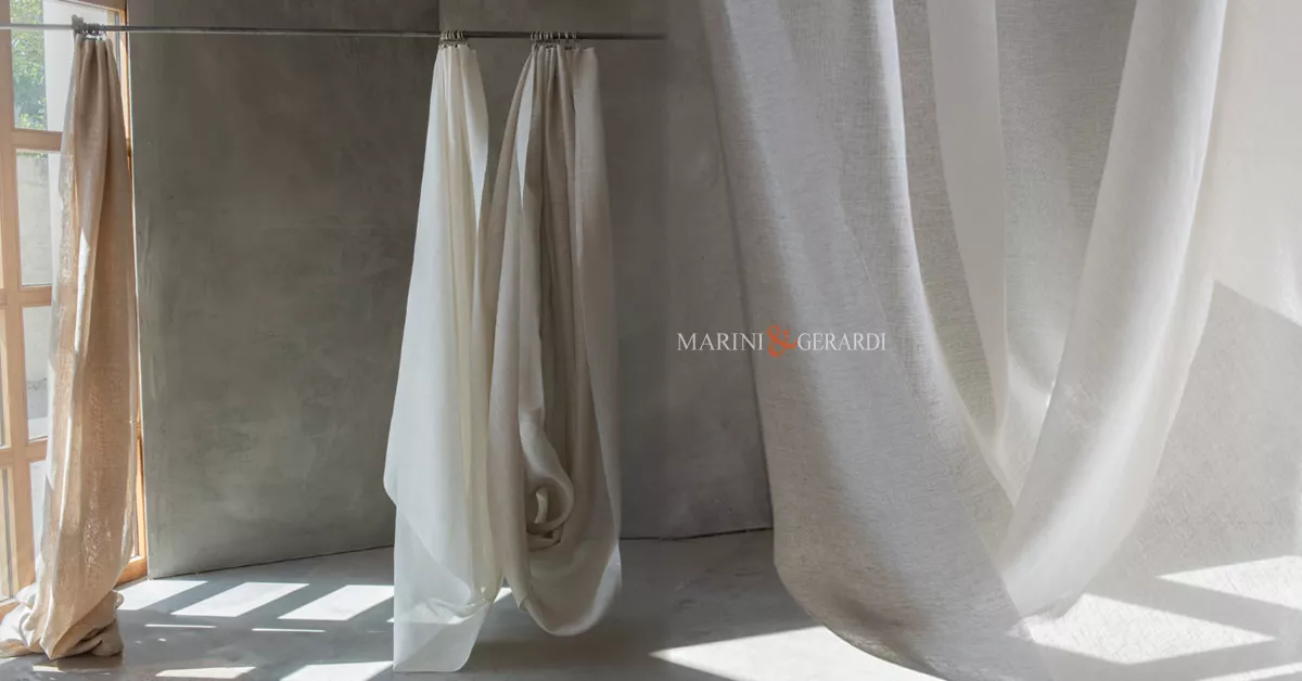 Tende in Lino su misura 100 Modelli di Tende Esclusive e di Carattere