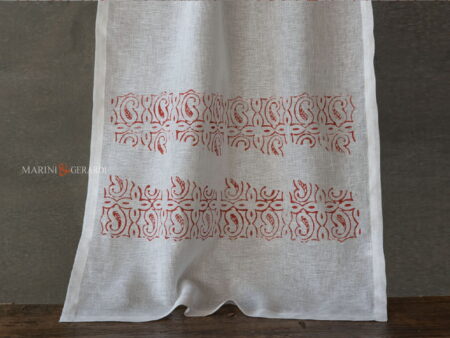 Tende a vetro per cucina moderne design cashemer rosso- Marini & Gerardi