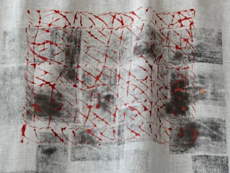 Tende da vetro cucina soggiorno moderno in lino suggestioni - Marini e Gerardi