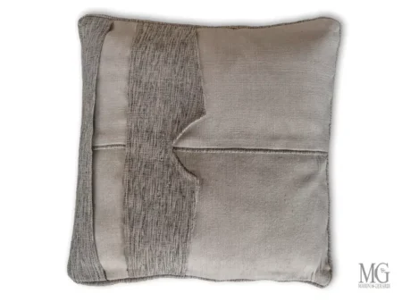 Cuscini decorativi moderni design futurista cc049 grigio / bianco