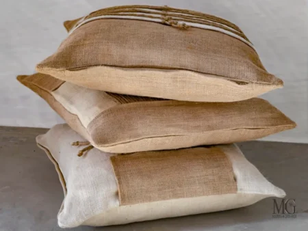 Cuscini decorativi per divano juta cotone corda savana
