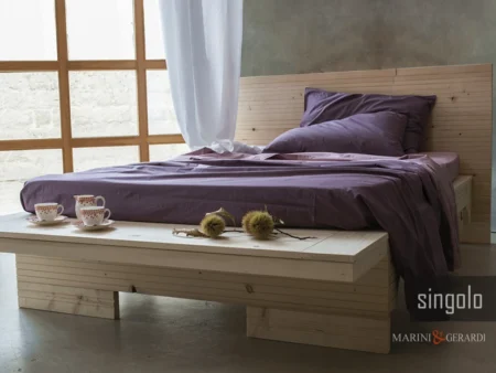 Completo letto singolo in cotone percalle