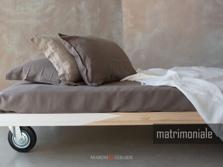 Lenzuola matrimoniali 280x300 set in lino