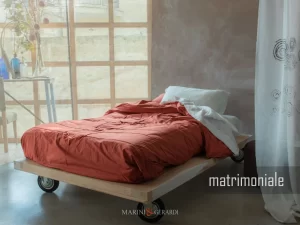 Parure copripiumino matrimoniale cotone percalle