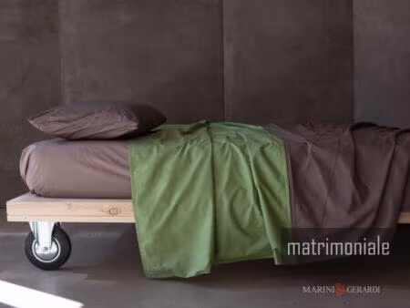 Set lenzuola matrimoniali cotone offerta