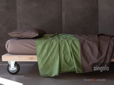 Set lenzuola parure letto singolo cotone percalle