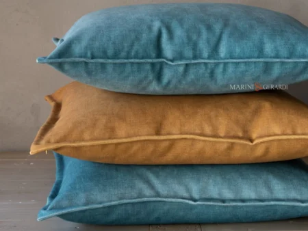 Copricuscini divano in velluto 50x50