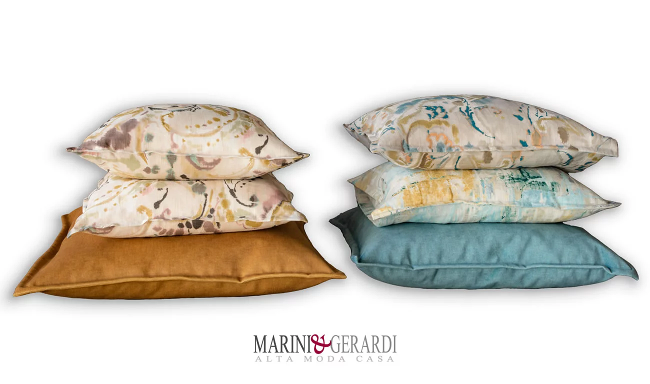 Cuscini decorativi letto matrimoniale look originalita