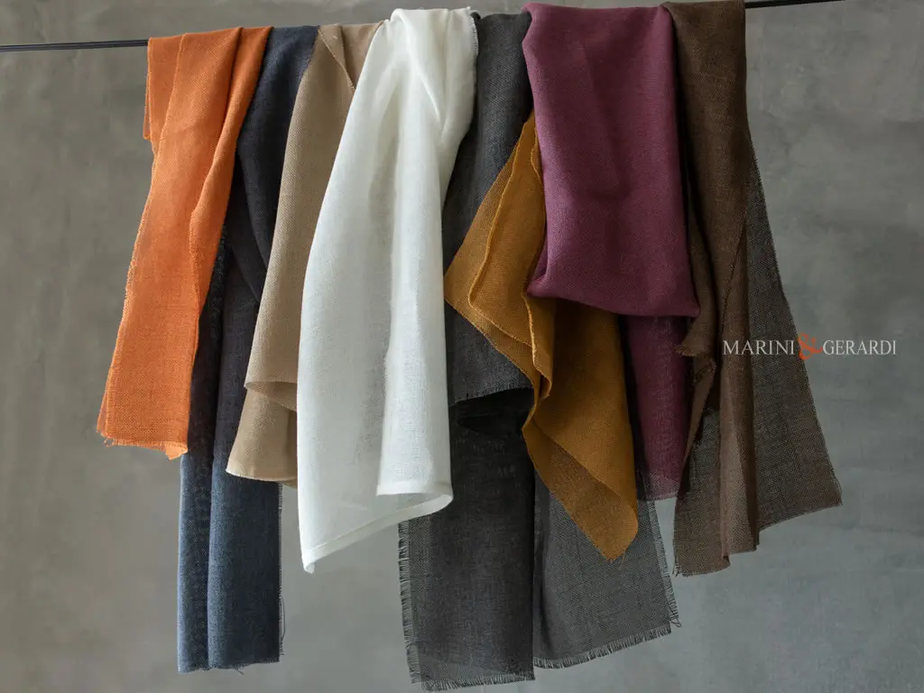 Divina tende a vetro moderne violacciocca nel cuore del lino - Marini e Gerardi