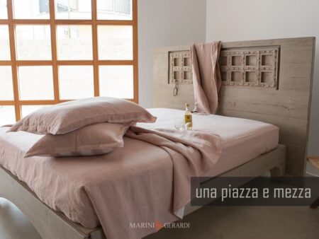 Lenzuola una piazza e mezza 140x200 in puro lino