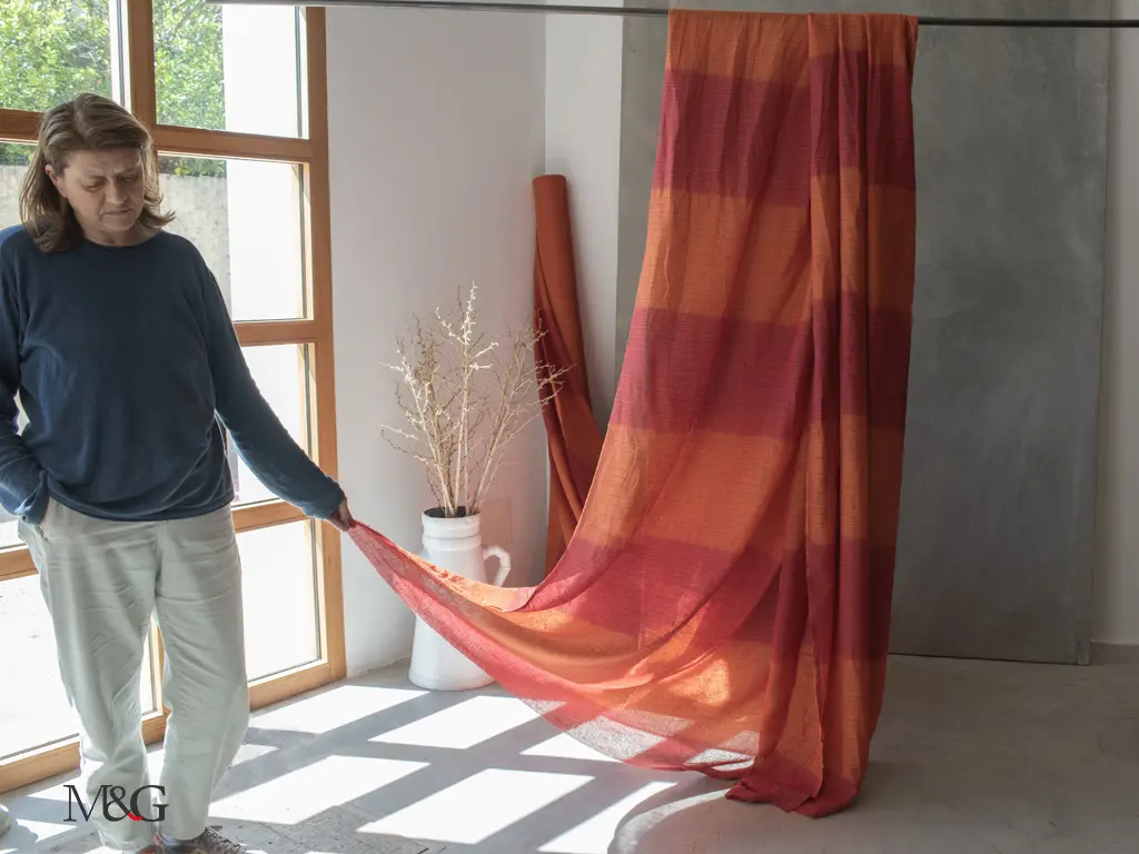 Tessuti per tende altezza 3 metri arancio