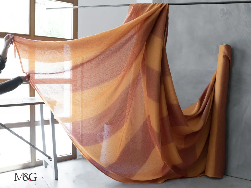 Tessuti per tende altezza 3 metri mattone arancio