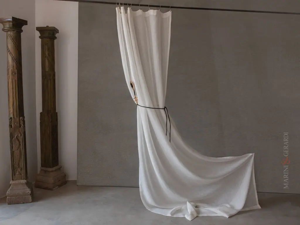 Tende per interni moderne in lino