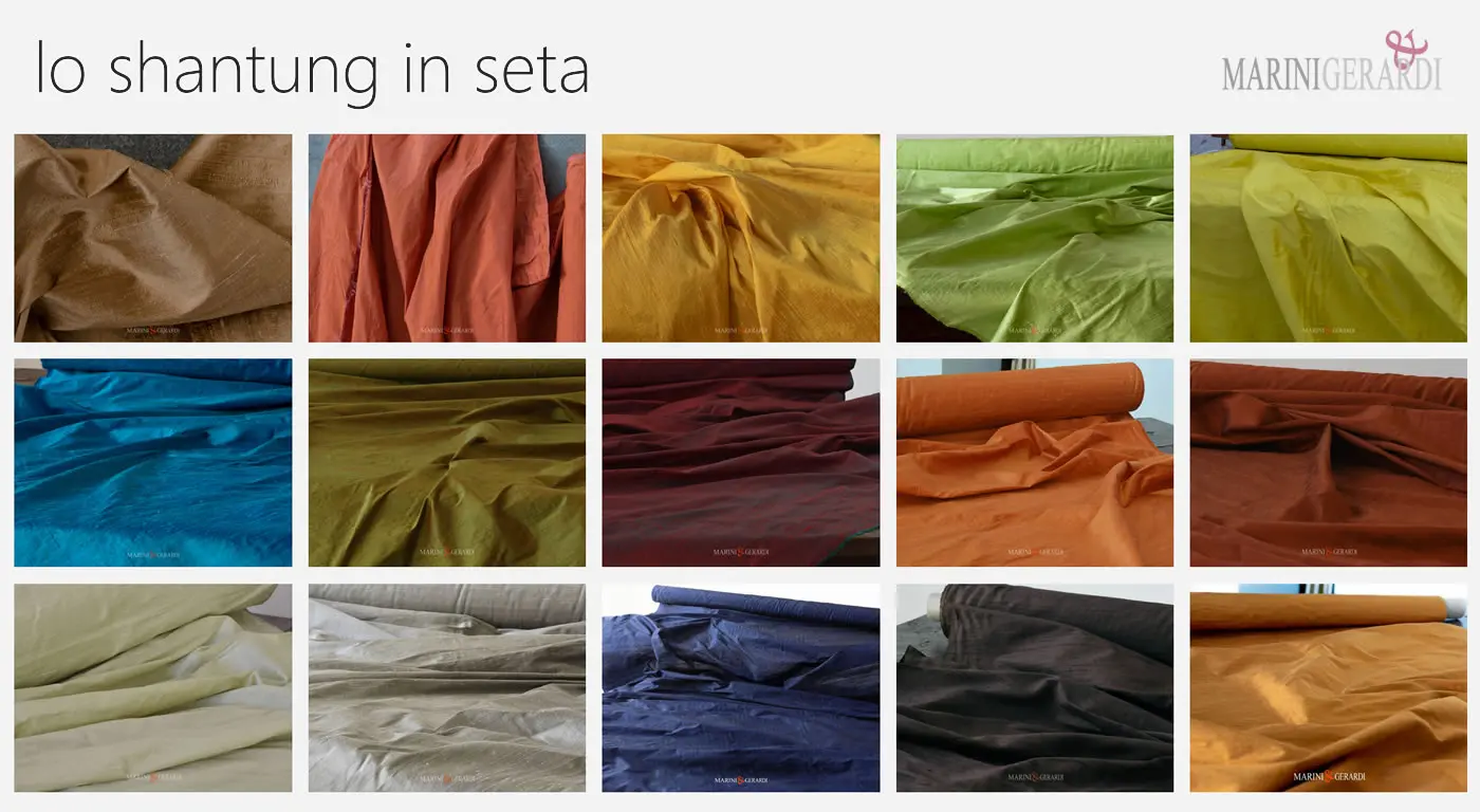 Shantung e seta storia origini curiosità