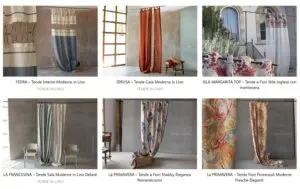 Che tende mettere in salotto cucina