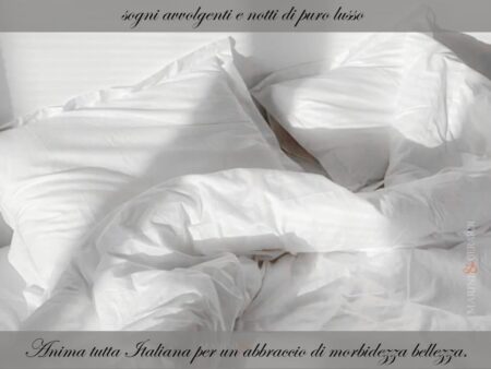 Lenzuola raso di cotone sateen un abbraccio di morbida bellezza