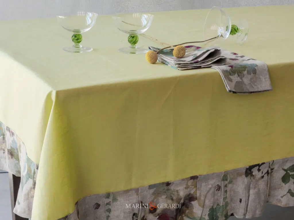 Tovaglie antimacchia belle per davvero in lino elegantemente uniche
