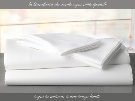 ALIZEE 300 - Tessuto percalle cotone Sateen per Lenzuola in Raso Preziose