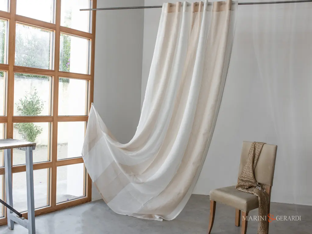 Tende per camera da letto IN LINO che fan sognare