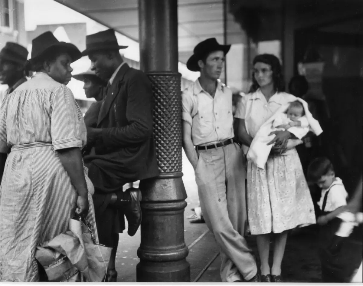 Ruth orkin family in arkansas 1939