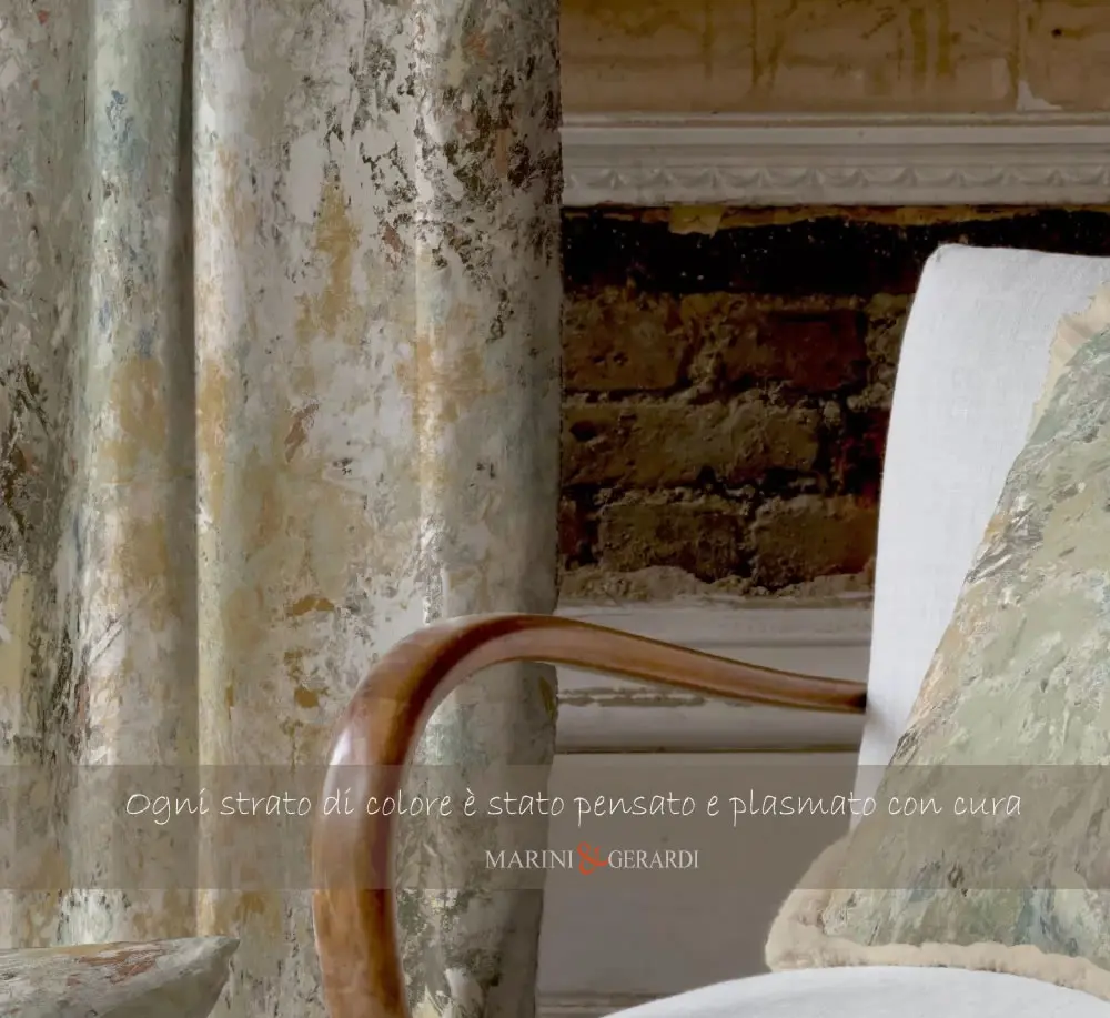 Stoffa per divano e tende shabby design country