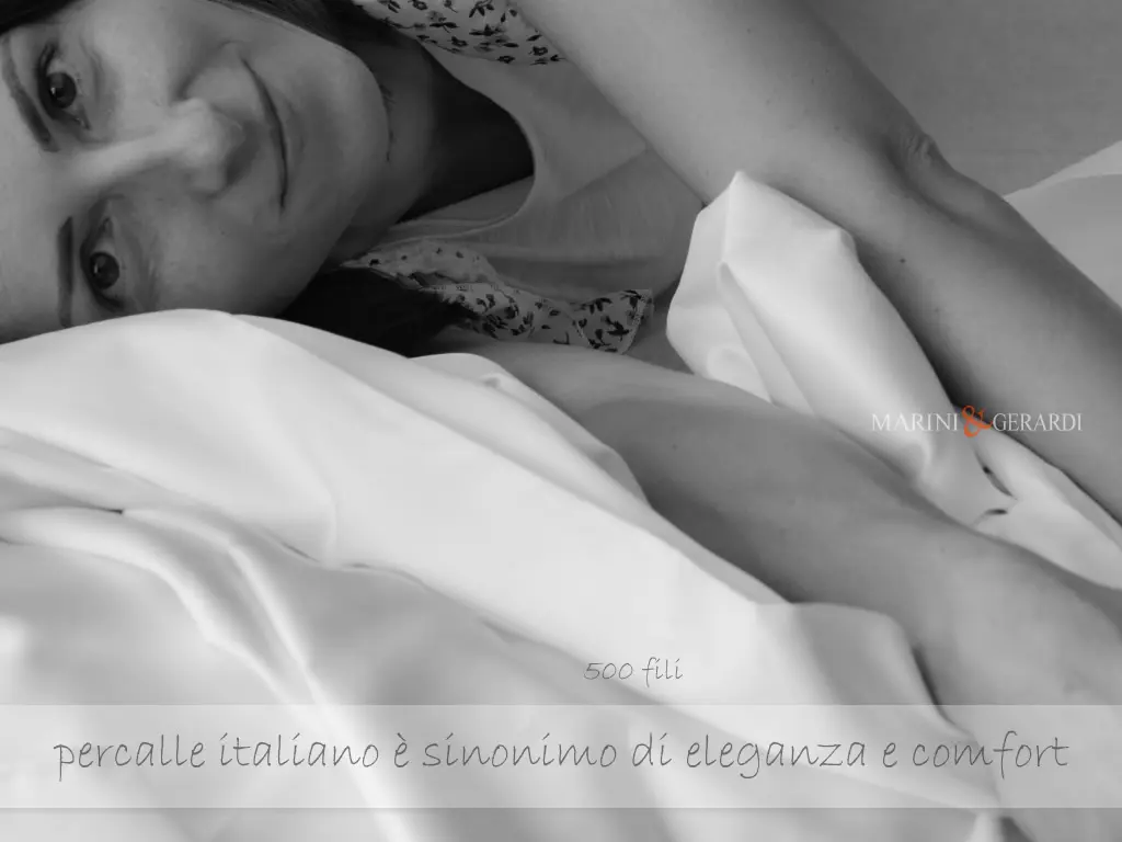 Cotone percalle italiano eleganza e confort 500 fili