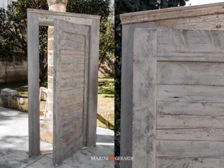 Rinnovare vecchie porte interne case da campagna