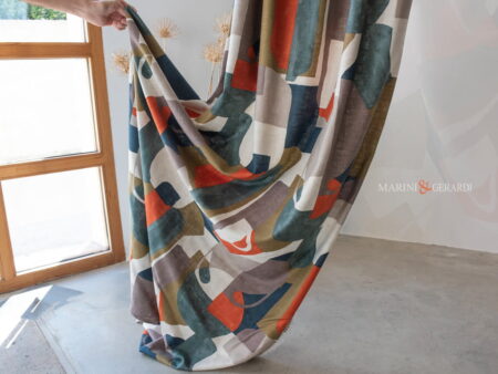 Tende sala moderne colori anni 50