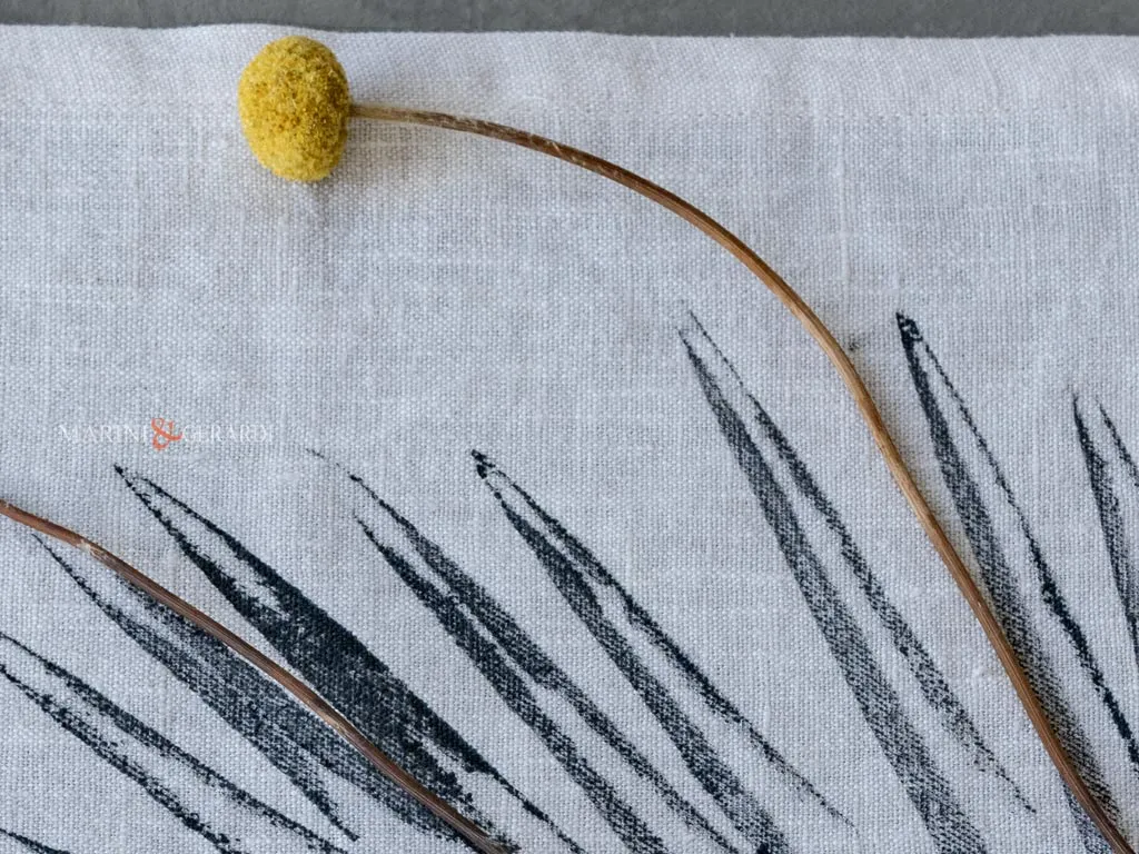 Tovagliette all americana design in lino bianco nero