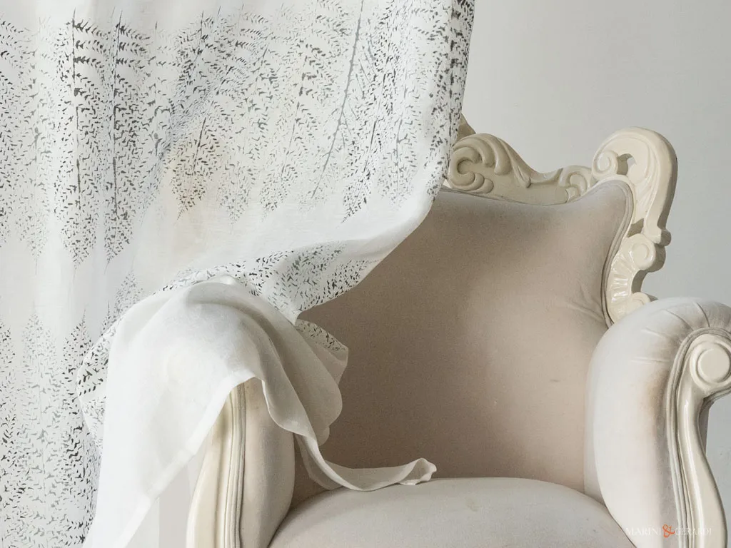 Tende per salone moderno design italiano