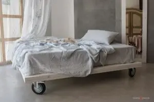 Letti con ruote per camerette bambini adulti singolo matrimoniale