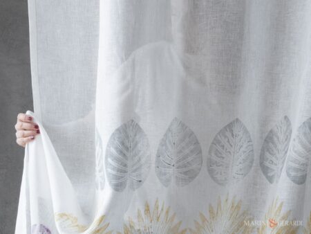 Tende casa moderna design foglie