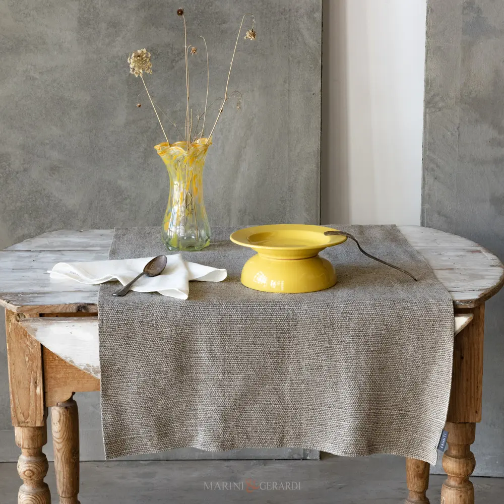 Tessuti in lino pesante per tovagliette americane luxury frabric