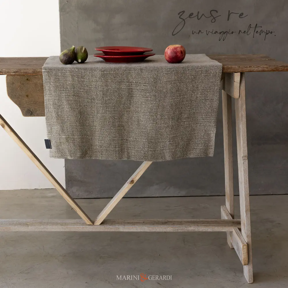 Tessuto lino pesante per tovagliette americane o Runner Tavolo