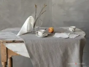 Tovagliette americane runner personalizzate per ristorante in lino