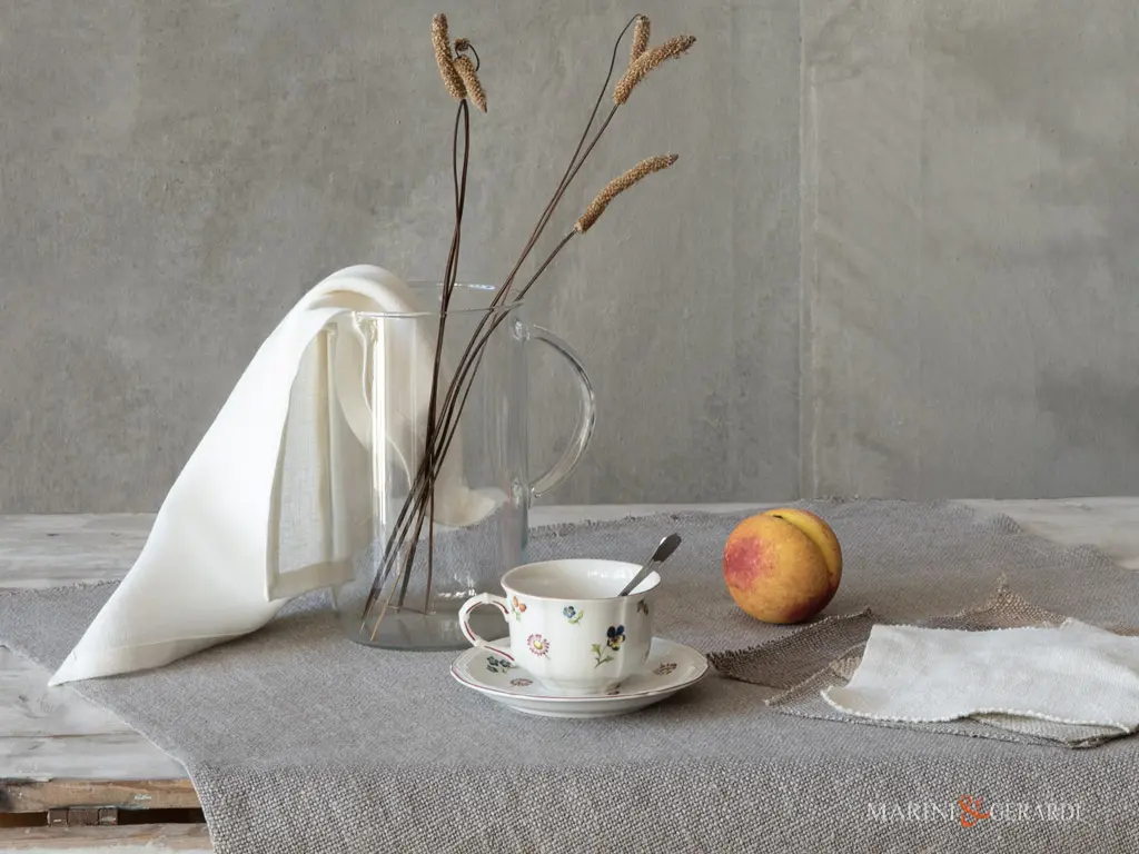 Tovagliette ristorante americane runner personalizzate in lino