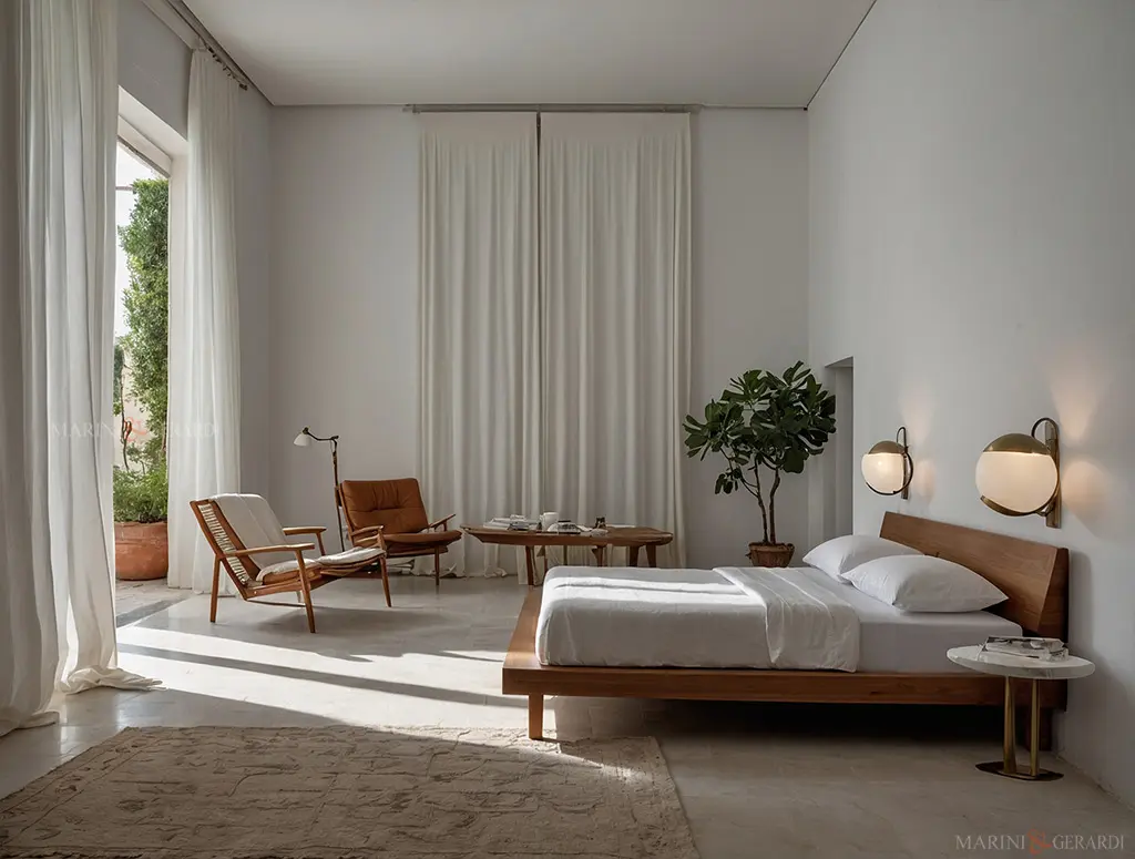 Lenzuola percalle letto matrimoniale tende interni