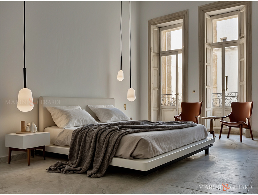 Tenda camera da letto classica modernita tradizione