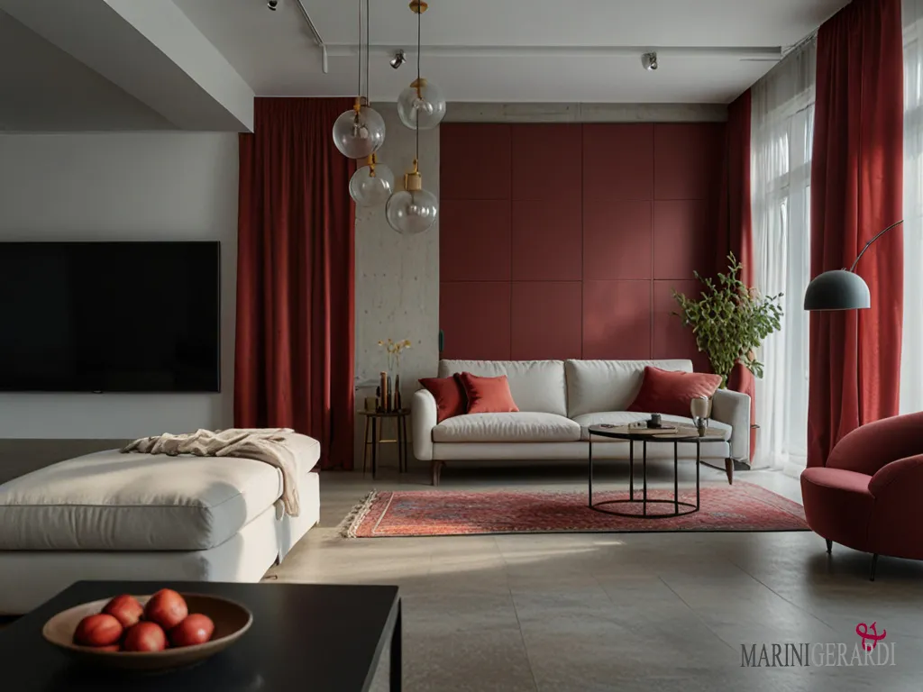 Tende moderne alta qualità per ambiente arredo irripetibile