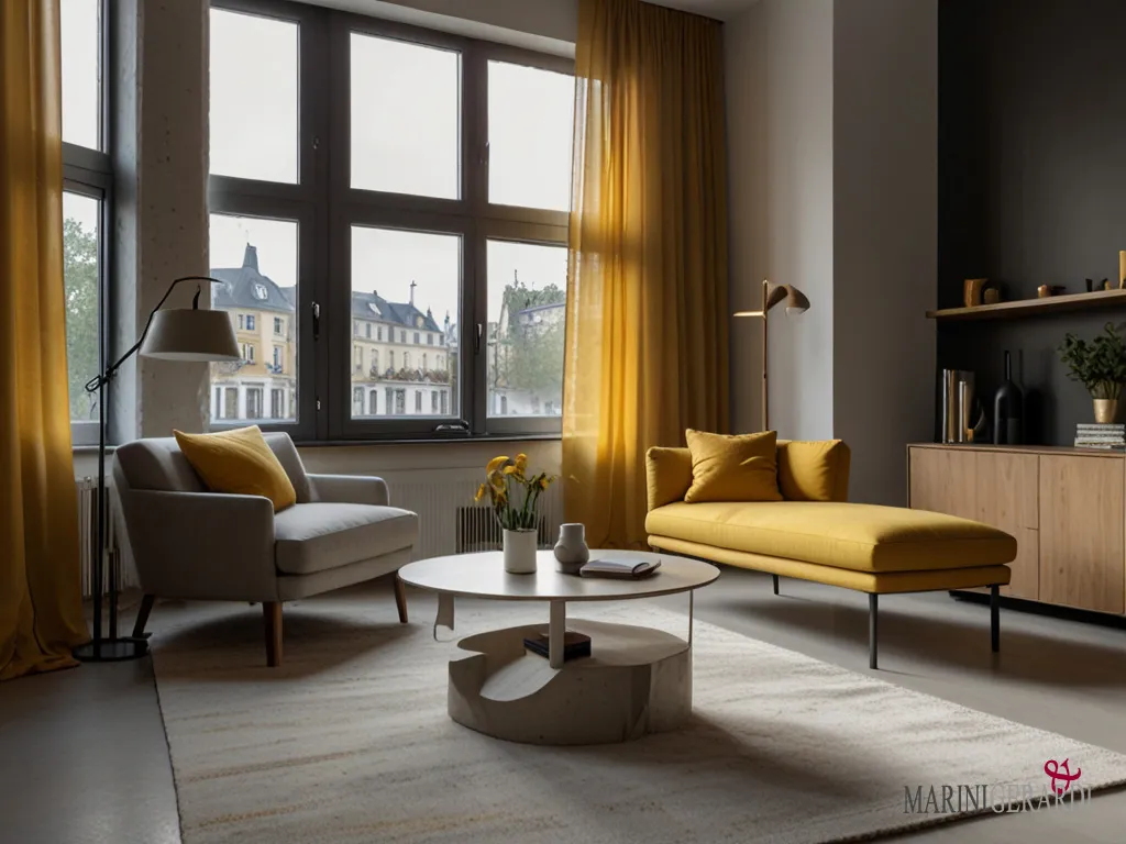 Tende moderne soggiorno ambienti arredo irripetibili