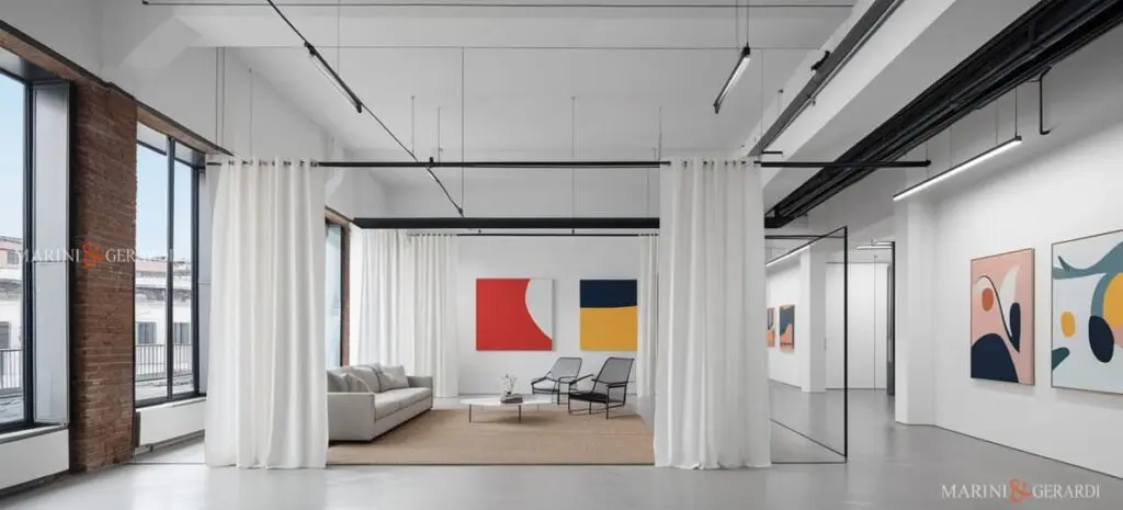 Arredare un loft galleria d arte