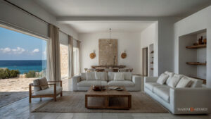 Casa vacanze porto cesareo arredo tende in lino