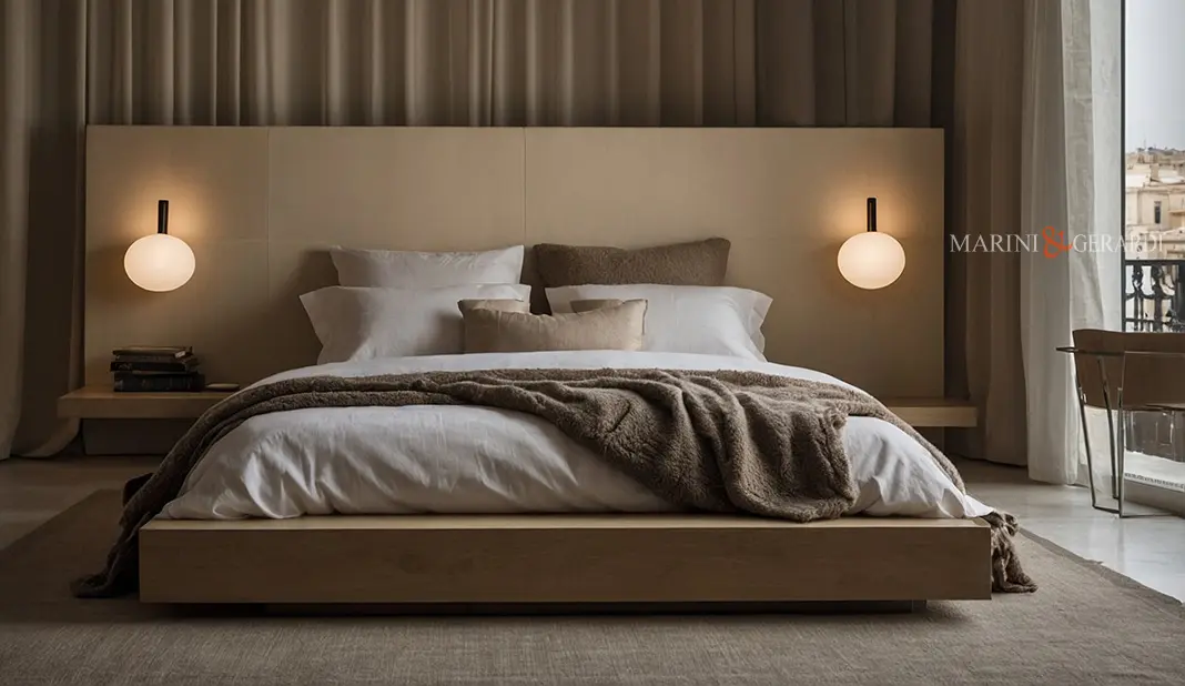 Letto moderno in legno idee design per arredare casa