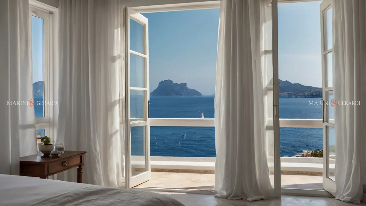 Tende Bianche Lino la scelta perfetta anche in camera da letto