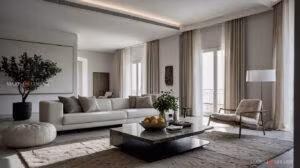 Tende lino milano tessuti tendaggi arredo soggiorno