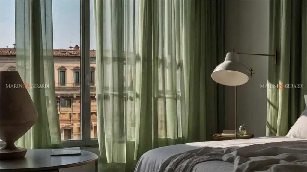 Tende in lino leggero su misura modelli esclusivi