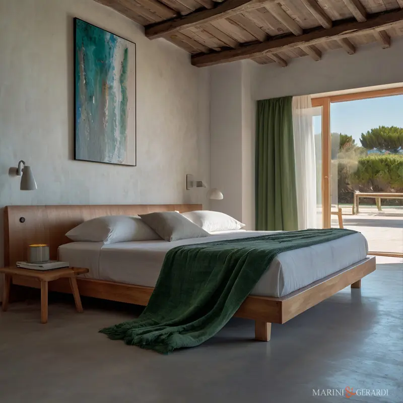 Tende per camera da letto con bastone lino tessuto perfetto